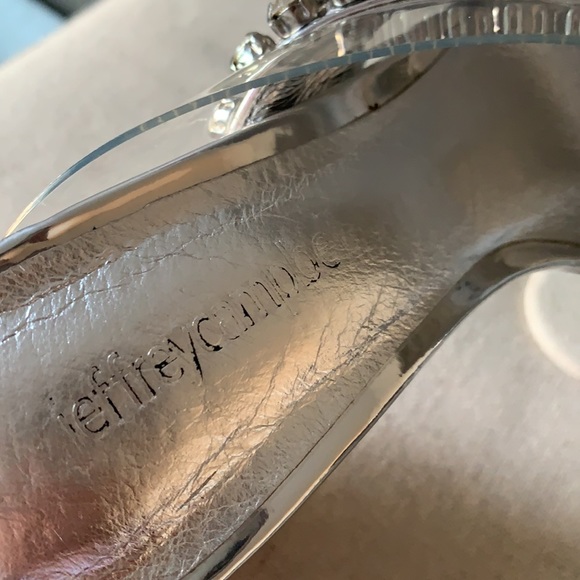 Jeffery Campbell diamond clear mules - Picture 8 of 8